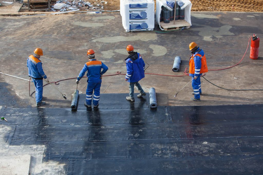 Bodenfundament Abdichtung