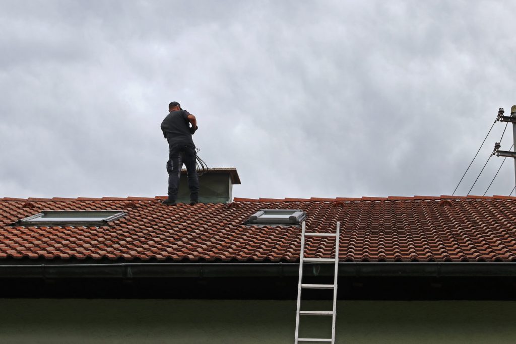 Schornstein reinigen