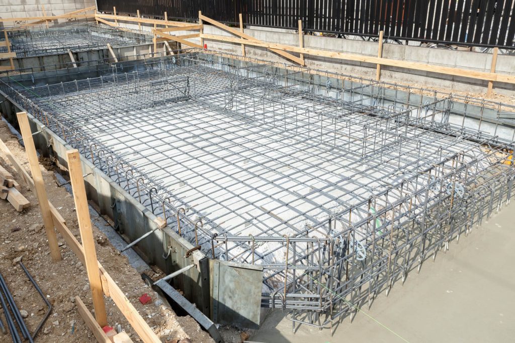 Stahlbeton Baustelle