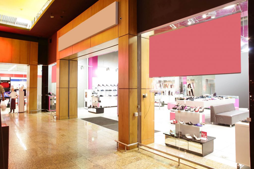 Ladengeschäft Tür Montage - 4